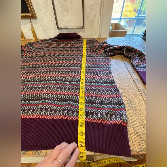 L.L. BEAN – Fair Isle Turtleneck Sweater – Size 1X (Plus) - Picture 5 of 9